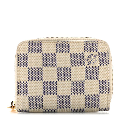 Louis Vuitton Damier Azur Zippy Coin Purse 1 of 12