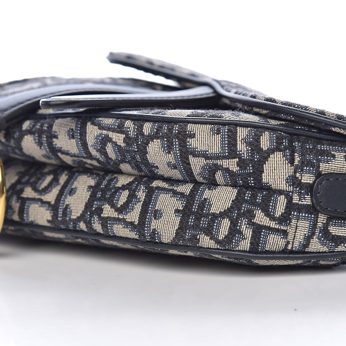 Oblique Mini Saddle Bag Blue
