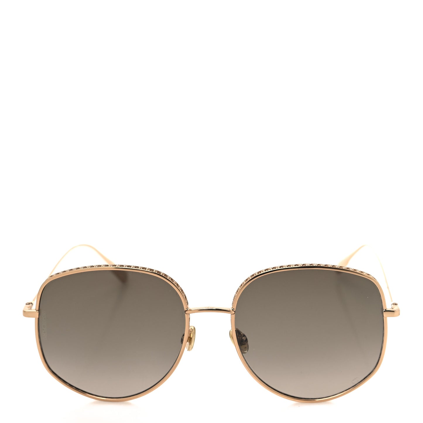 Metal Dior By Dior 2 Sunglasses Gold
