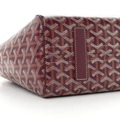 Goyard Goyardine Rouette PM Burgundy 8 of 9