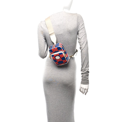 Gucci Dollar Calfskin Sling Bag Blue Orange Multicolor 2 of 10