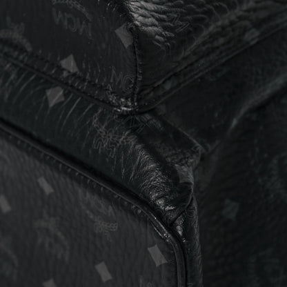 MCM Visetos Medium Stark Backpack Black 10 of 16