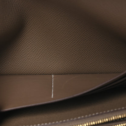 Hermes Epsom Kelly Longue Wallet Etoupe 7 of 13