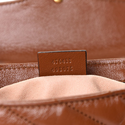 Gucci Azalea Calfskin Matelasse Diagonal Super Mini GG Marmont Shoulder Bag Cuir 9 of 13
