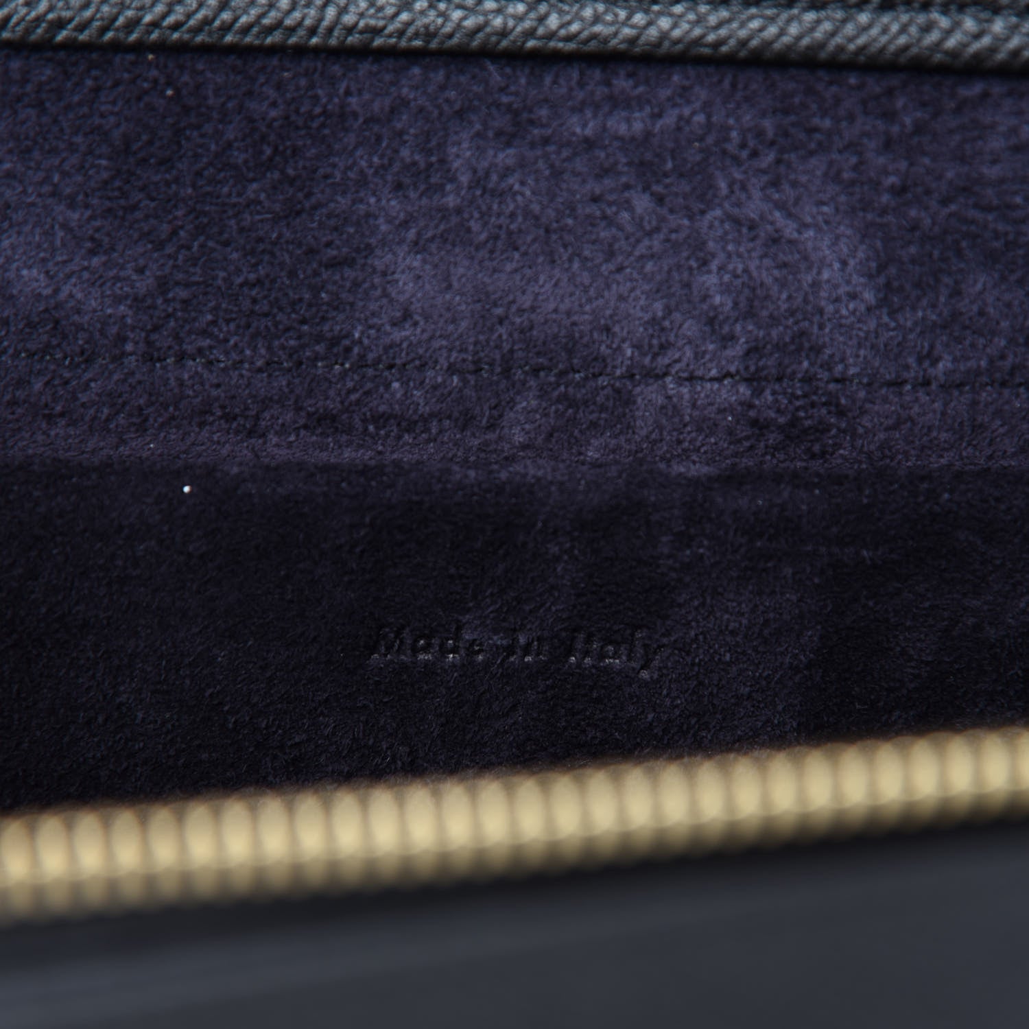 Celine Grained Calfskin Micro Belt Bag Black 8 of 10