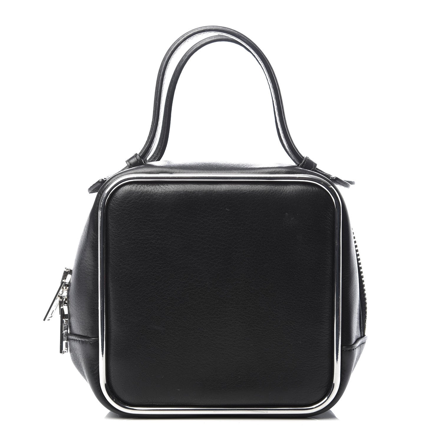 Alexander Wang Supple Calfskin Halo Top Handle Bag Black 1 of 9