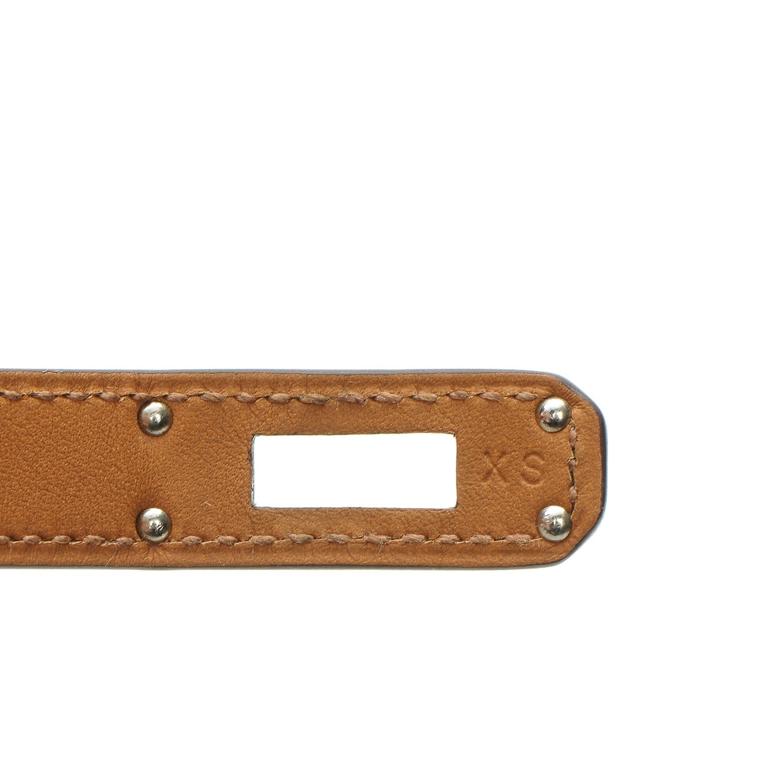 Hermes Tadelakt Kelly Double Tour Bracelet XS Etoupe 6 of 9