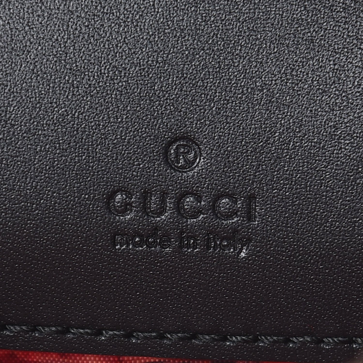 Gucci Patent Rubber Game Patch Logo Belt Bag 75 30 Black 6 of 11