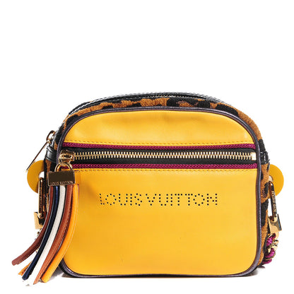 Louis Vuitton Supple Calfskin Savane Flight Yellow 1 of 7