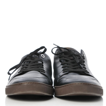 Louis Vuitton Calfskin Monogram Line Up Sneaker 13 Black 2 of 10