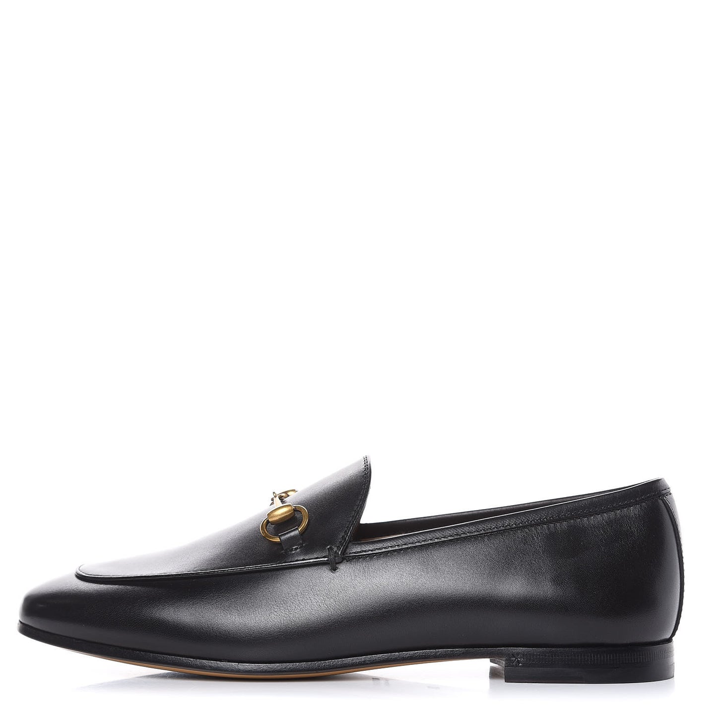 Calfskin Womens Jordaan Loafers 38 Black