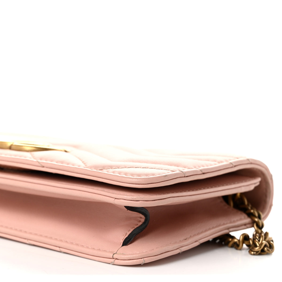 Calfskin Matelasse GG Marmont Mini Bag Perfect Pink