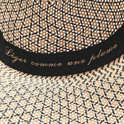 Hermes Panama Straw Etna Hat 56 Natural Black 8 of 10