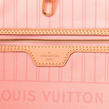 Louis Vuitton Damier Azur Neo Neverfull GM Rose Ballerine 7 of 14