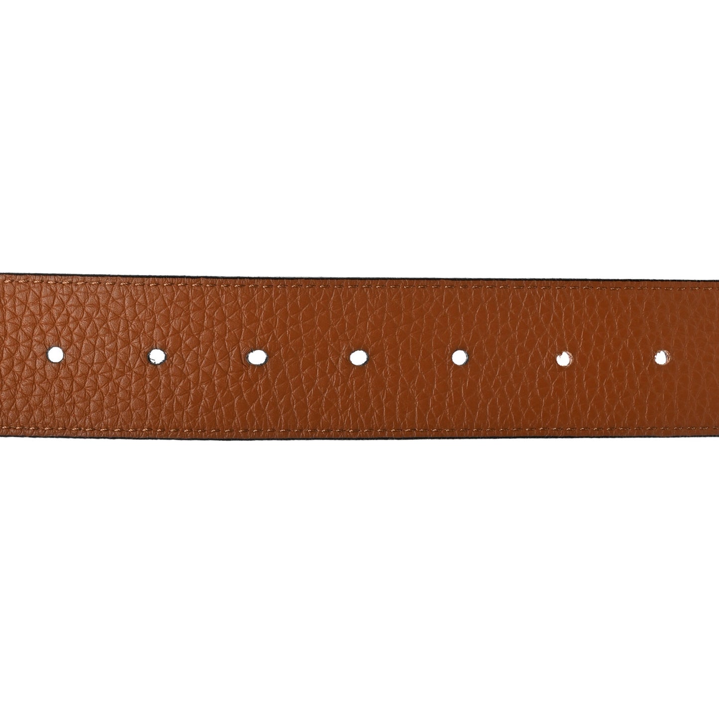 Taurillon Calfskin 30mm LV Initiales Reversible Belt Black