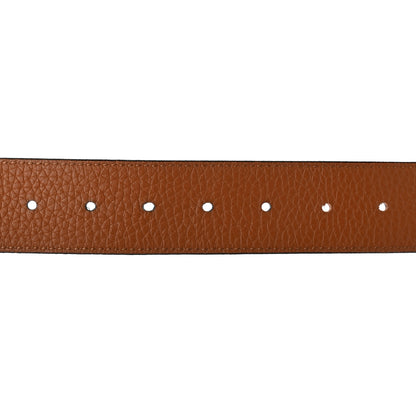 Louis Vuitton Taurillon Calfskin 30mm LV Initiales Reversible Belt Black 5 of 7