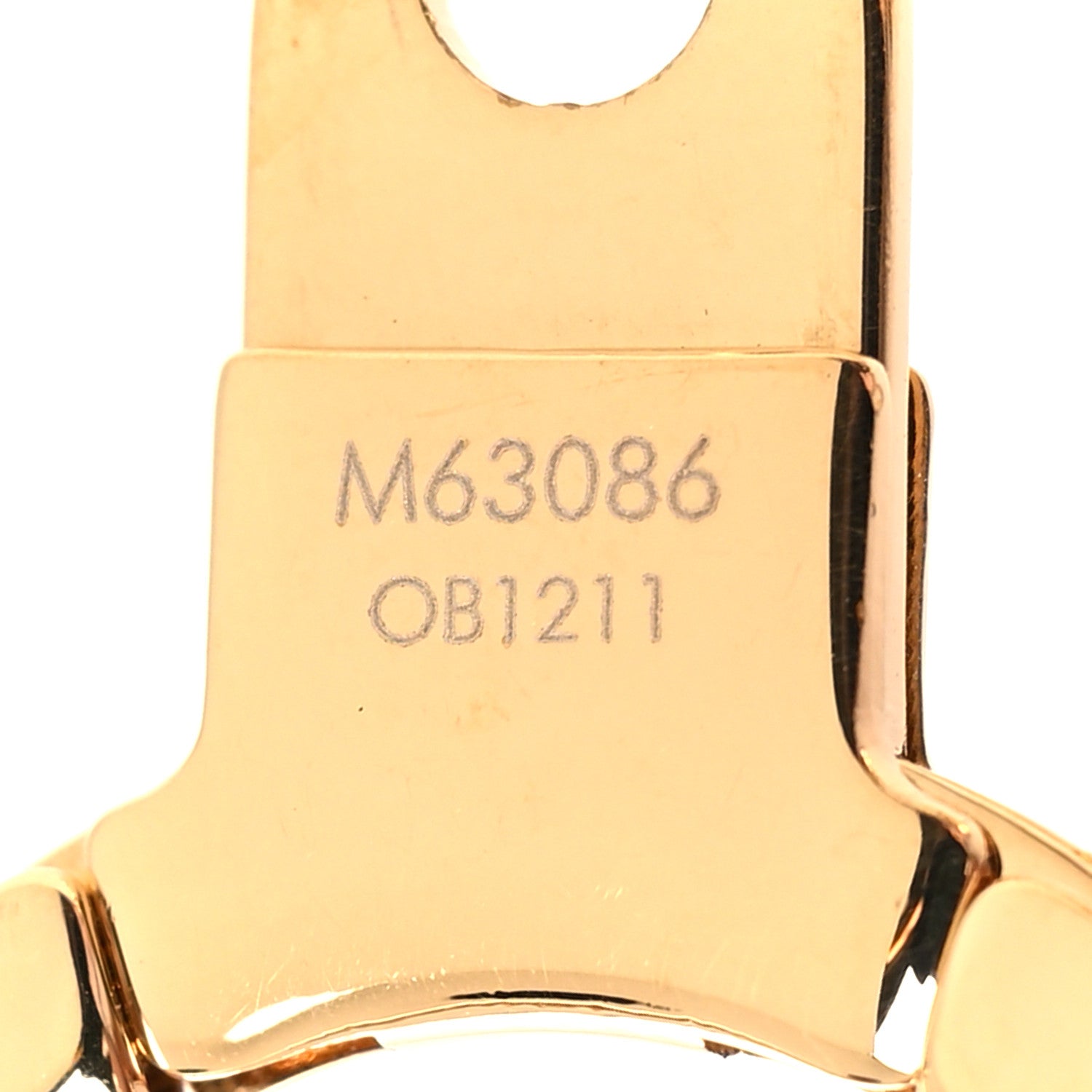Louis Vuitton Brass Monogram Blooming Flowers Bag Charm Key Holder Rose Ballerine 5 of 5