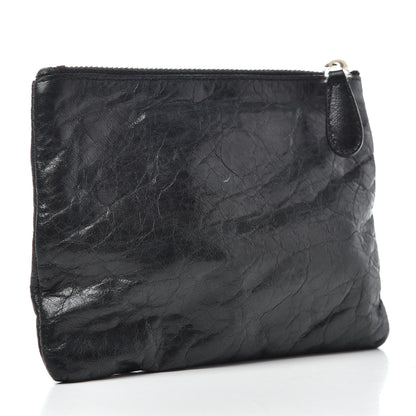 Balenciaga Agneau Giant 12 Silver Hardware M Porte-Monnaie Coin Purse Black 3 of 6