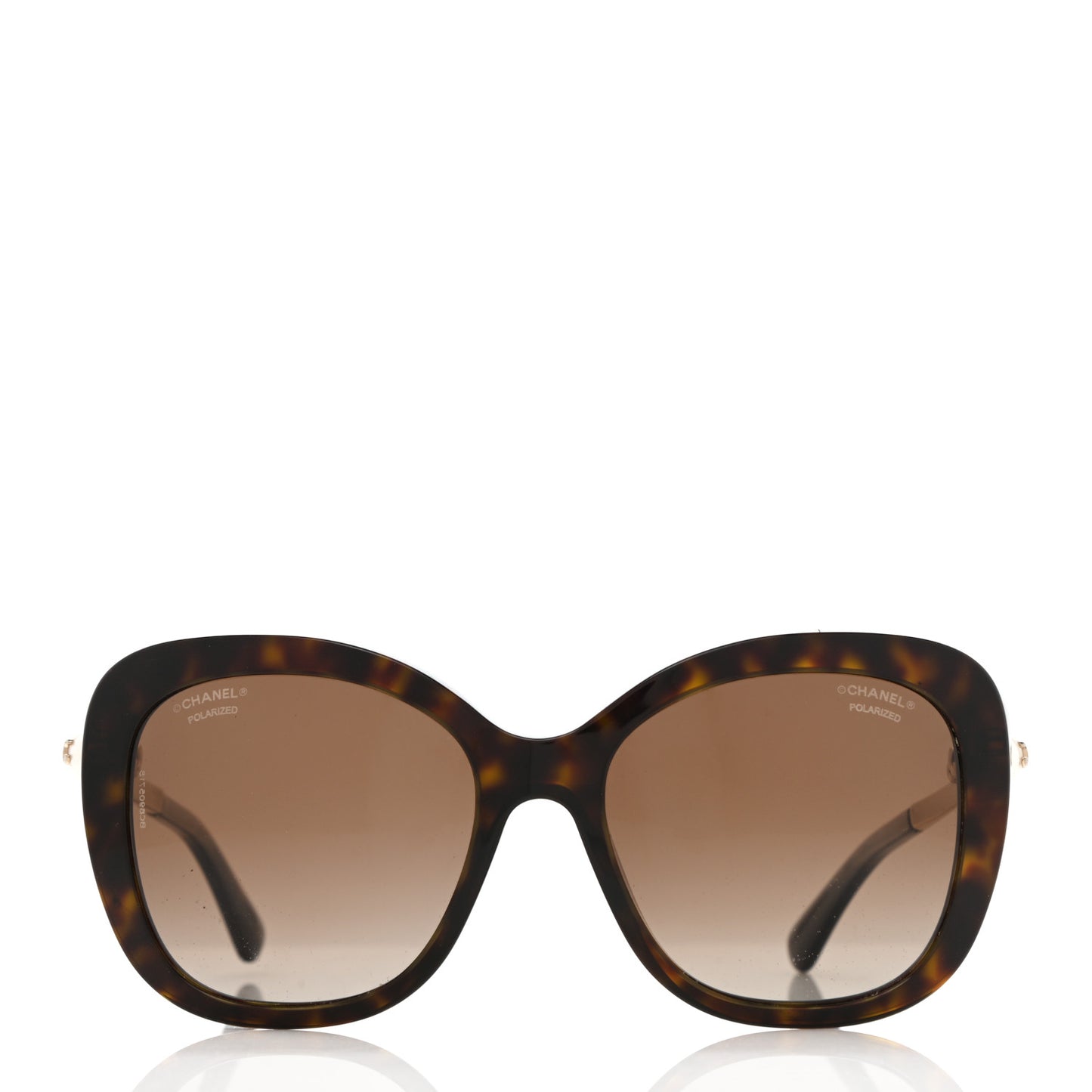 Square Winter Polarized Pearl Sunglasses 5339-H Tortoise