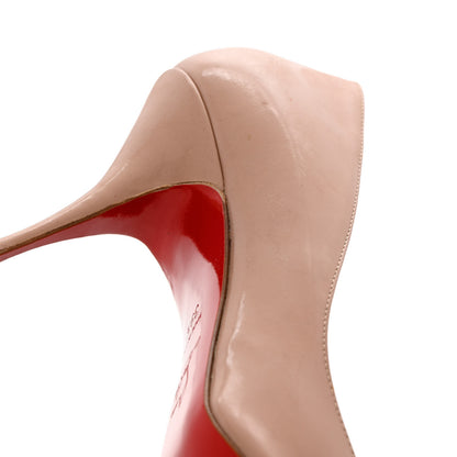 Christian Louboutin Patent Piou Piou 85 Pumps 39.5 Nude 11 of 11