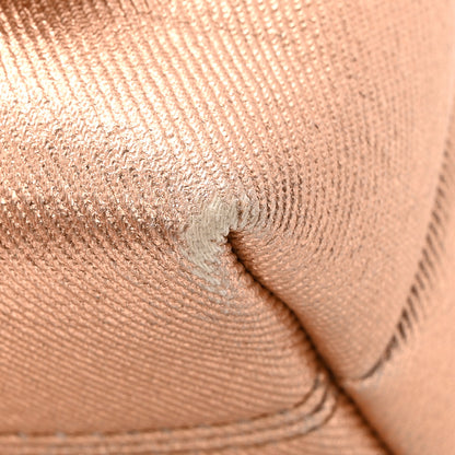 Tom Ford Coated Metallic Denim Mini Label Chain Shoulder Bag Iced Nude 11 of 13