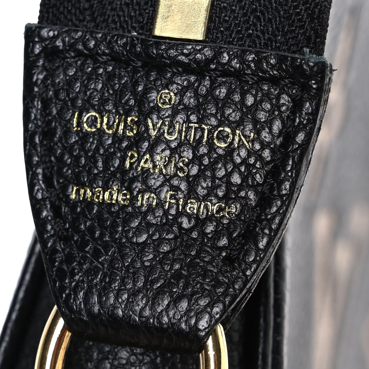 Louis Vuitton Empreinte Monogram Giant Mini Pochette Accessories Black 6 of 6