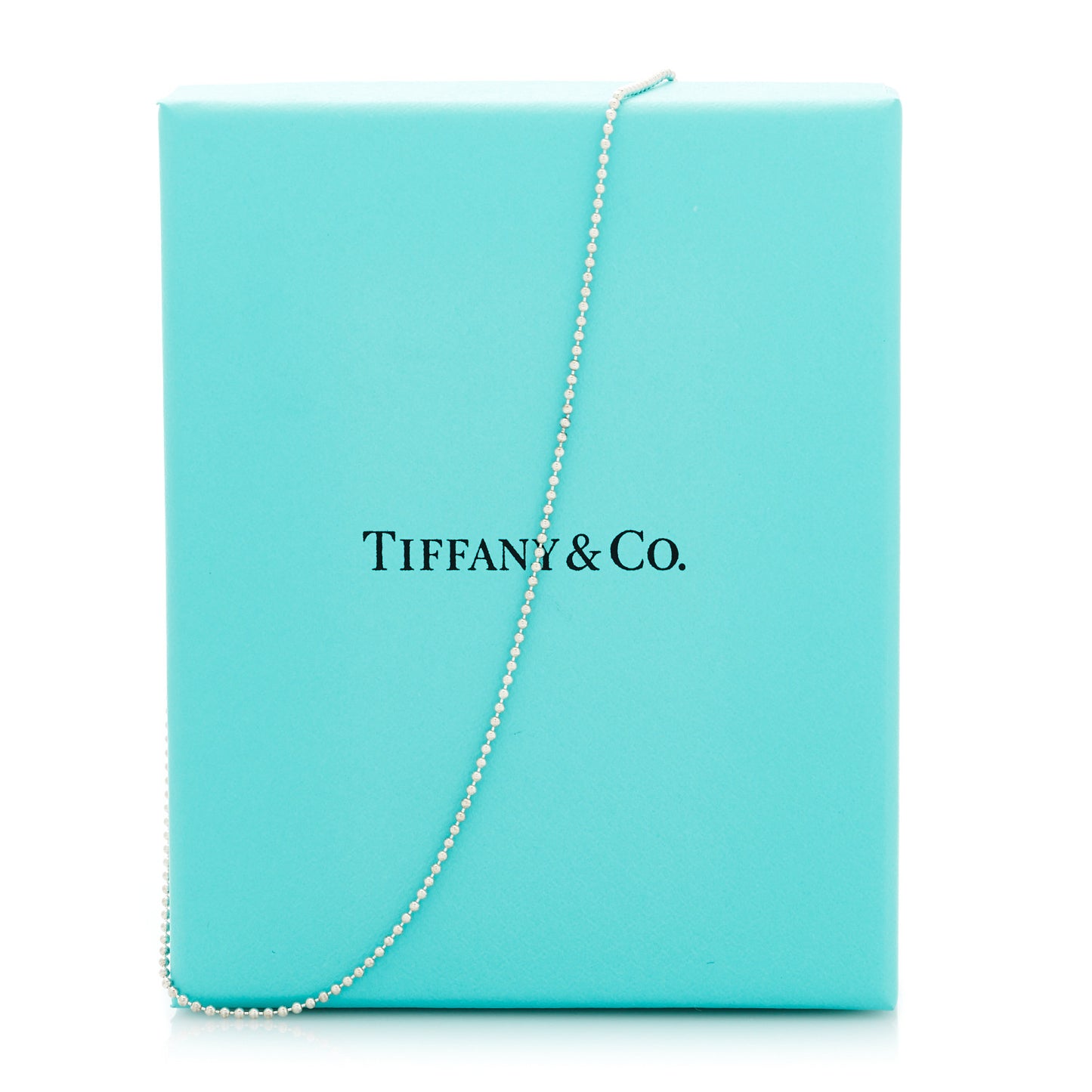 Sterling Silver 1.2mm Bead Chain Necklace 18"