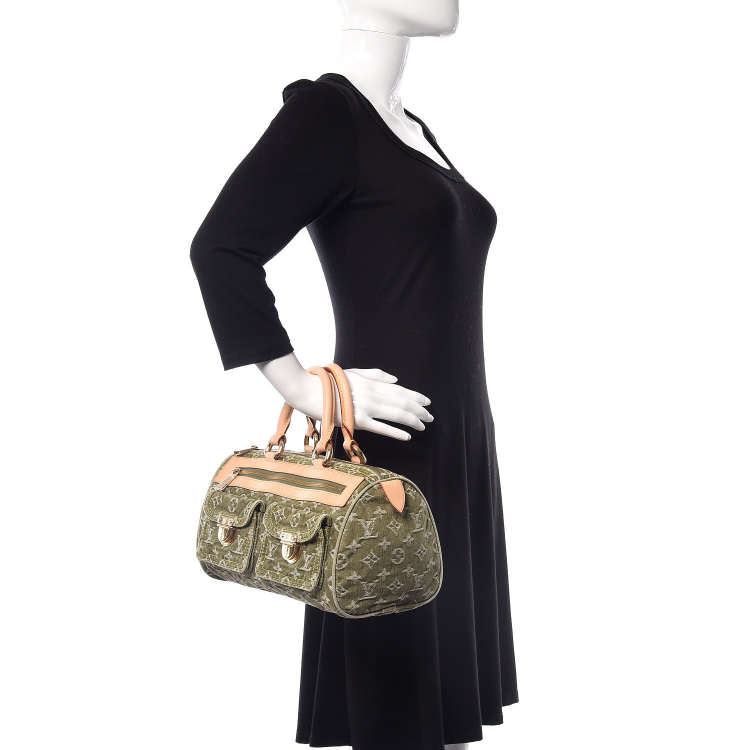 Louis Vuitton Monogram Denim Neo Speedy Lichen 2 of 8