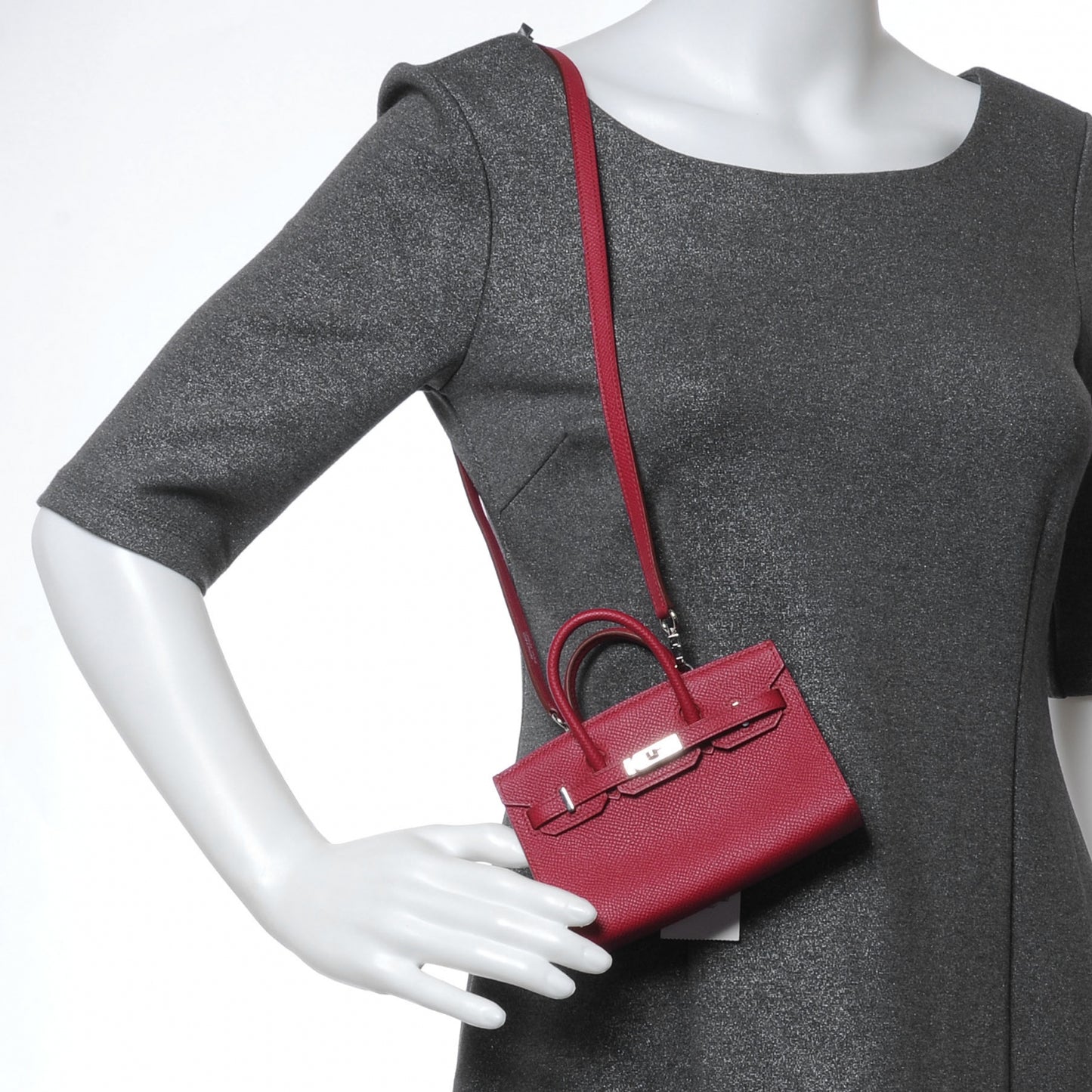 Epsom Tiny Birkin Rubis