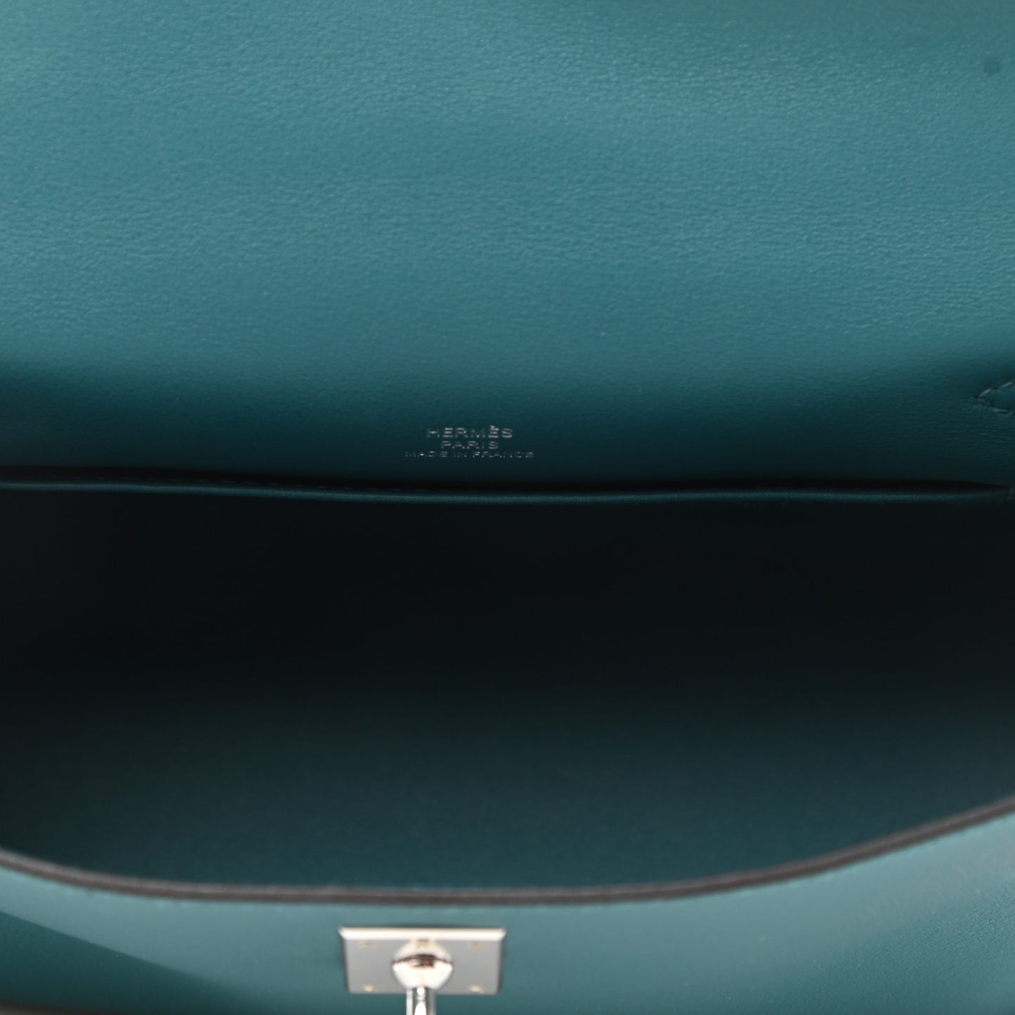 Swift Kelly Pochette Clutch Vert Bosphore