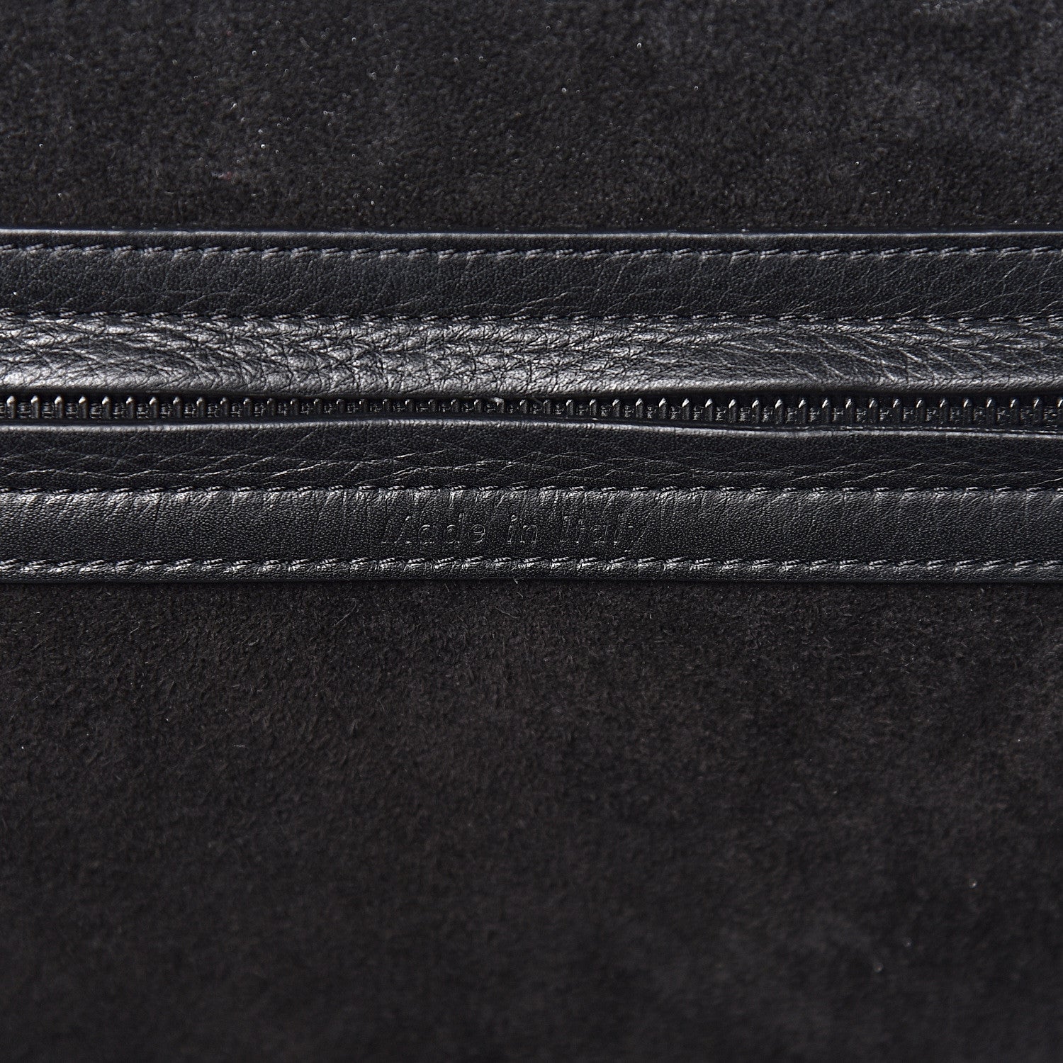 Celine Supple Calfskin Medium Phantom Luggage Black 7 of 9