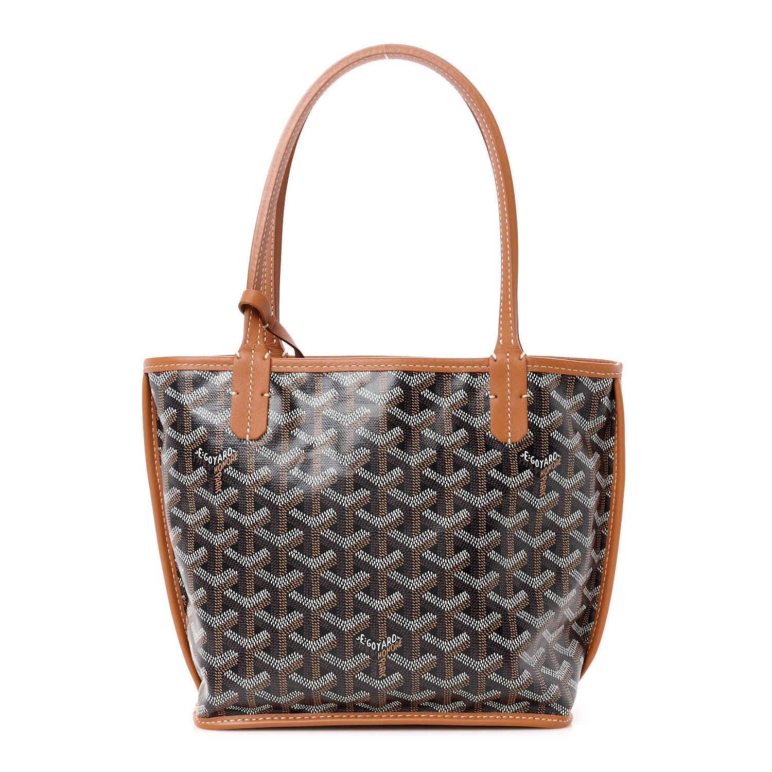 Goyard Goyardine Reversible Mini Anjou Black Gold 1 of 19