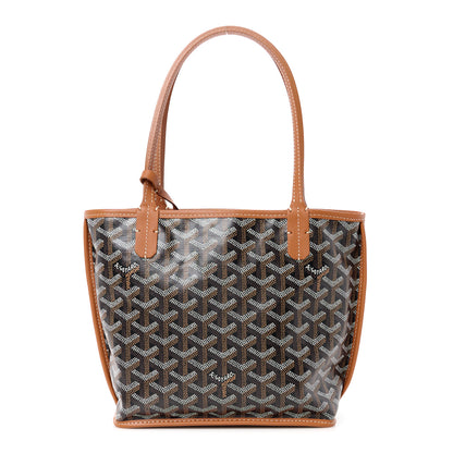 Goyard Goyardine Reversible Mini Anjou Black Gold 1 of 19
