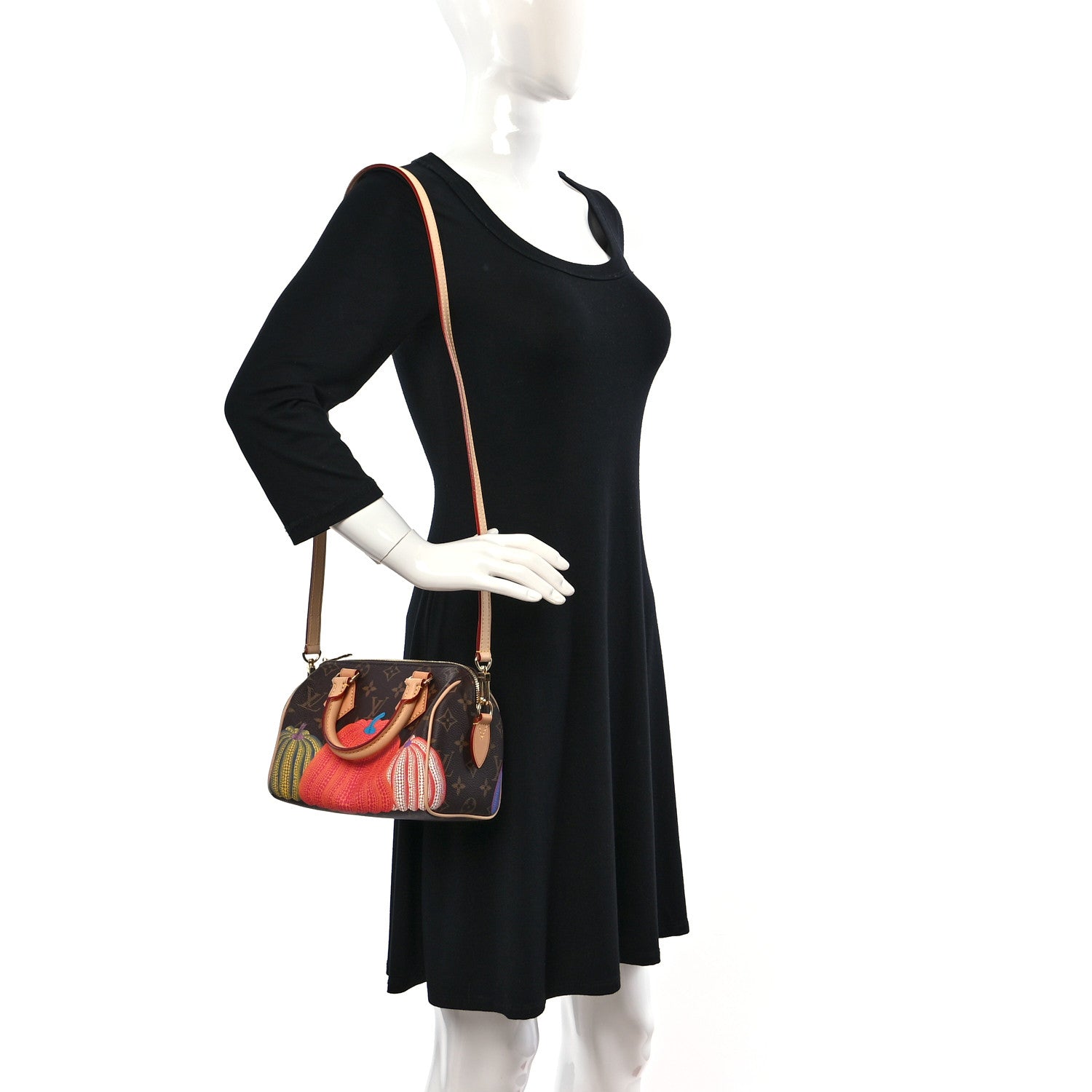 Louis Vuitton LV X YK Monogram Pumpkins Speedy Bandouliere 20 2 of 7
