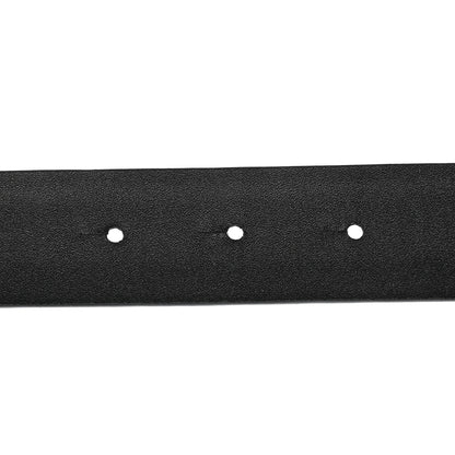 Chanel Calfskin Metal Crystal Quilted CC Belt 90 36 Black 4 of 5