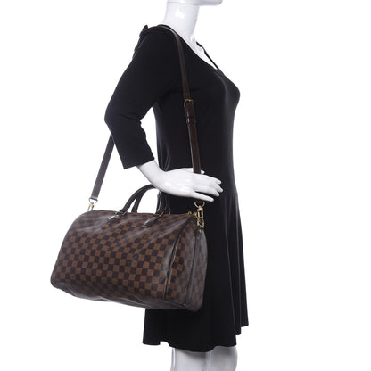 Louis Vuitton Damier Ebene Speedy Bandouliere 35 2 of 11