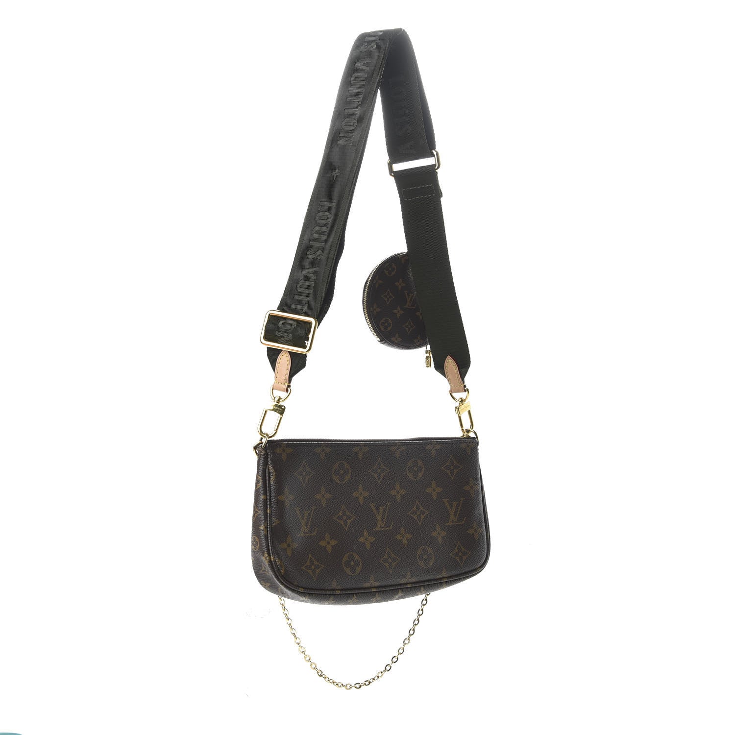 Louis Vuitton Monogram Multi Pochette Accessories Kaki 3 of 12