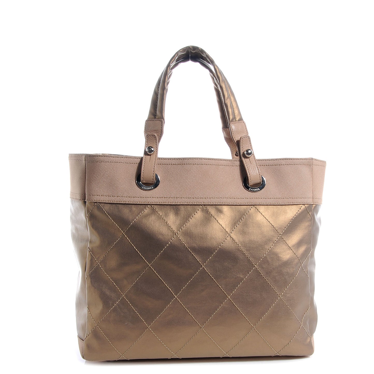Paris Biarritz Large Tote Gold