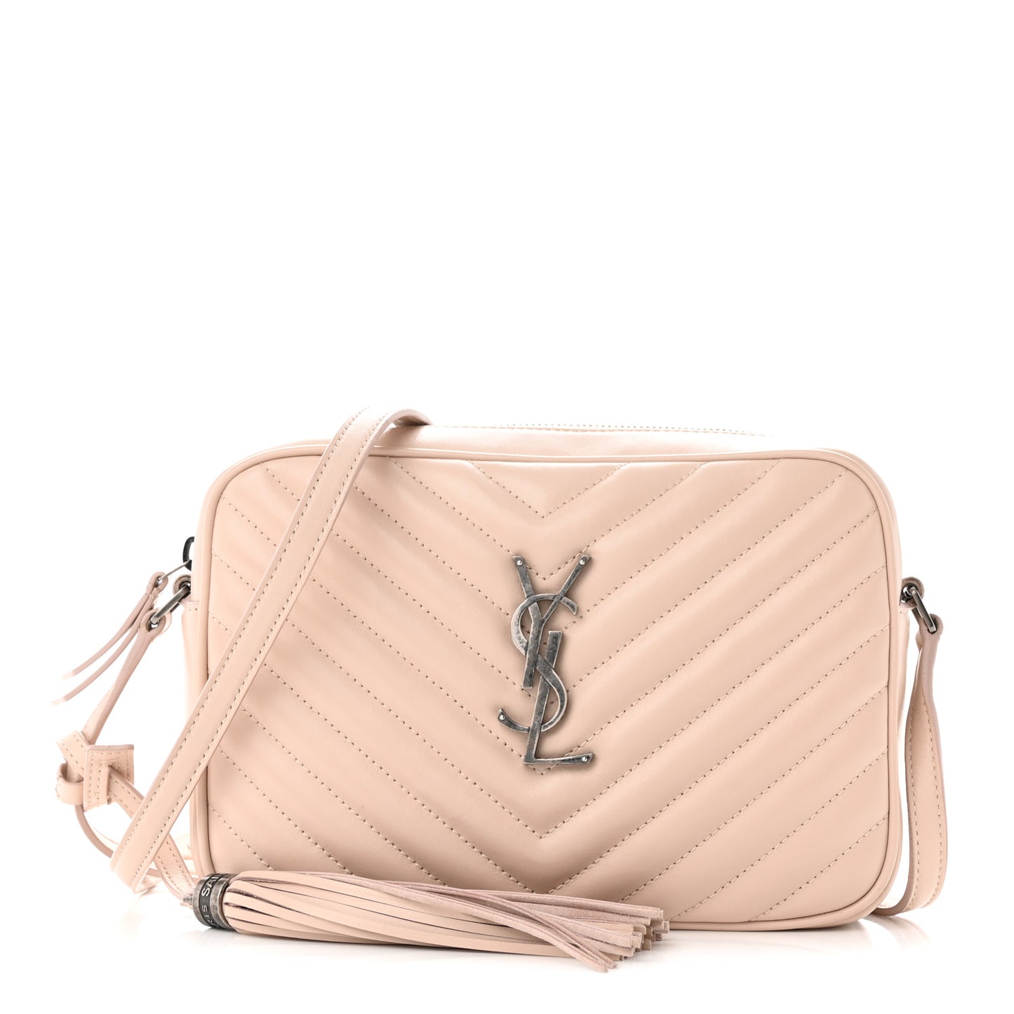 Calfskin Matelasse Monogram Lou Camera Bag Marble Pink