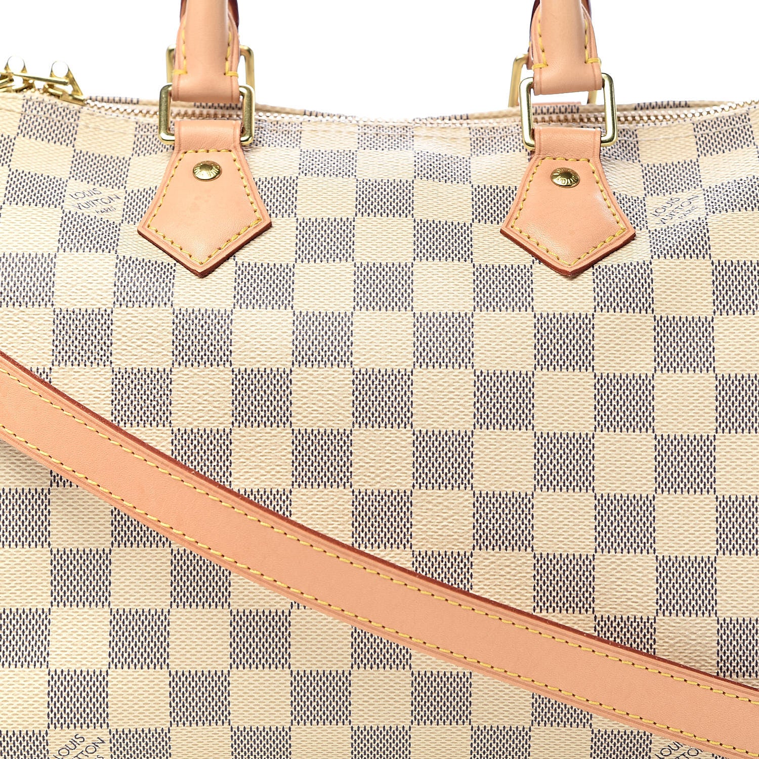 Louis Vuitton Damier Azur Speedy Bandouliere 25 11 of 11