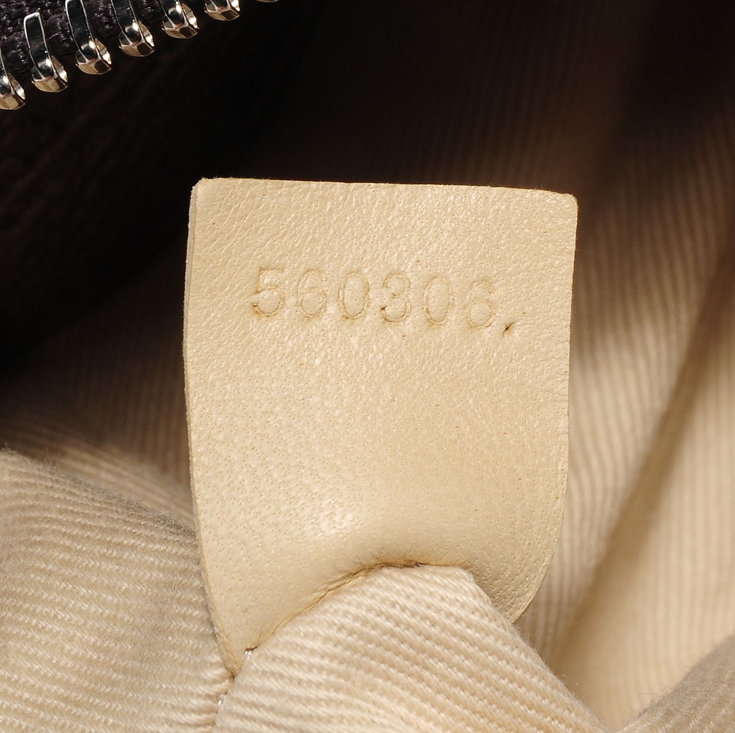 Leather Paddington Clutch Gold
