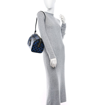 Louis Vuitton Colored Monogram Speedy Amazon PM Blue Black 2 of 7