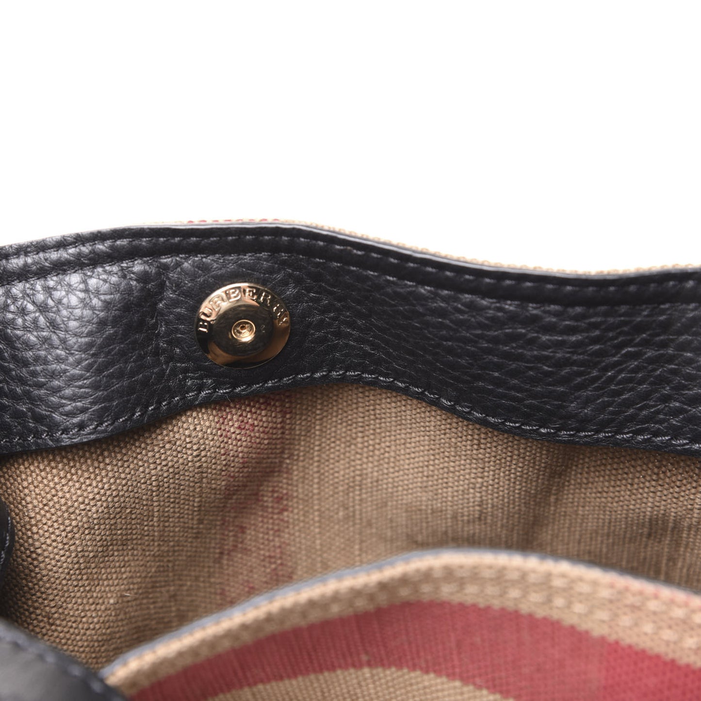 Canvas Mega Check Mini Ashby Tassel Crossbody Black