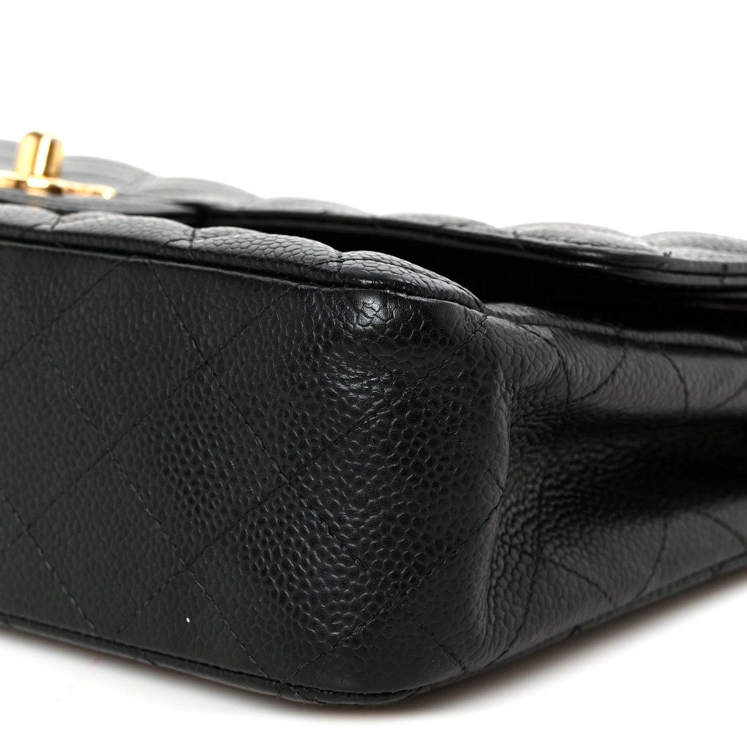 Chanel Caviar Quilted Medium Double Flap Black 11 of 11