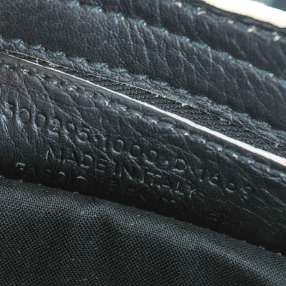 Balenciaga Supple Grained Calfskin Classic Silver Hardware Highlight Mini City Black 8 of 8