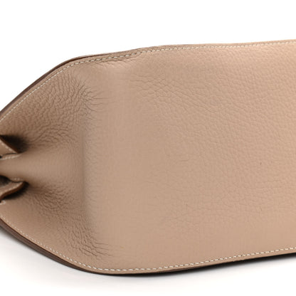 Hermes Taurillon Clemence Jypsiere 28 Argile 8 of 10