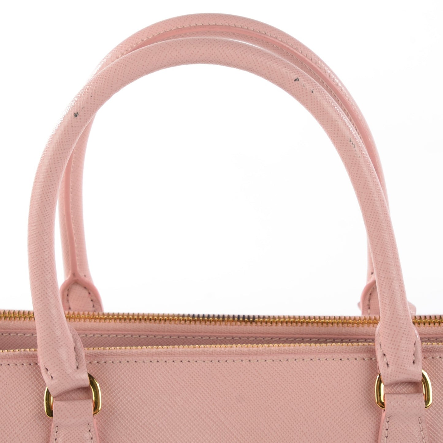 Saffiano Small Galleria Double Zip Tote Orchidea