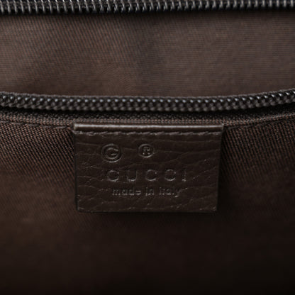 Gucci Monogram Flap Messenger Bag Beige Dark Brown 6 of 11