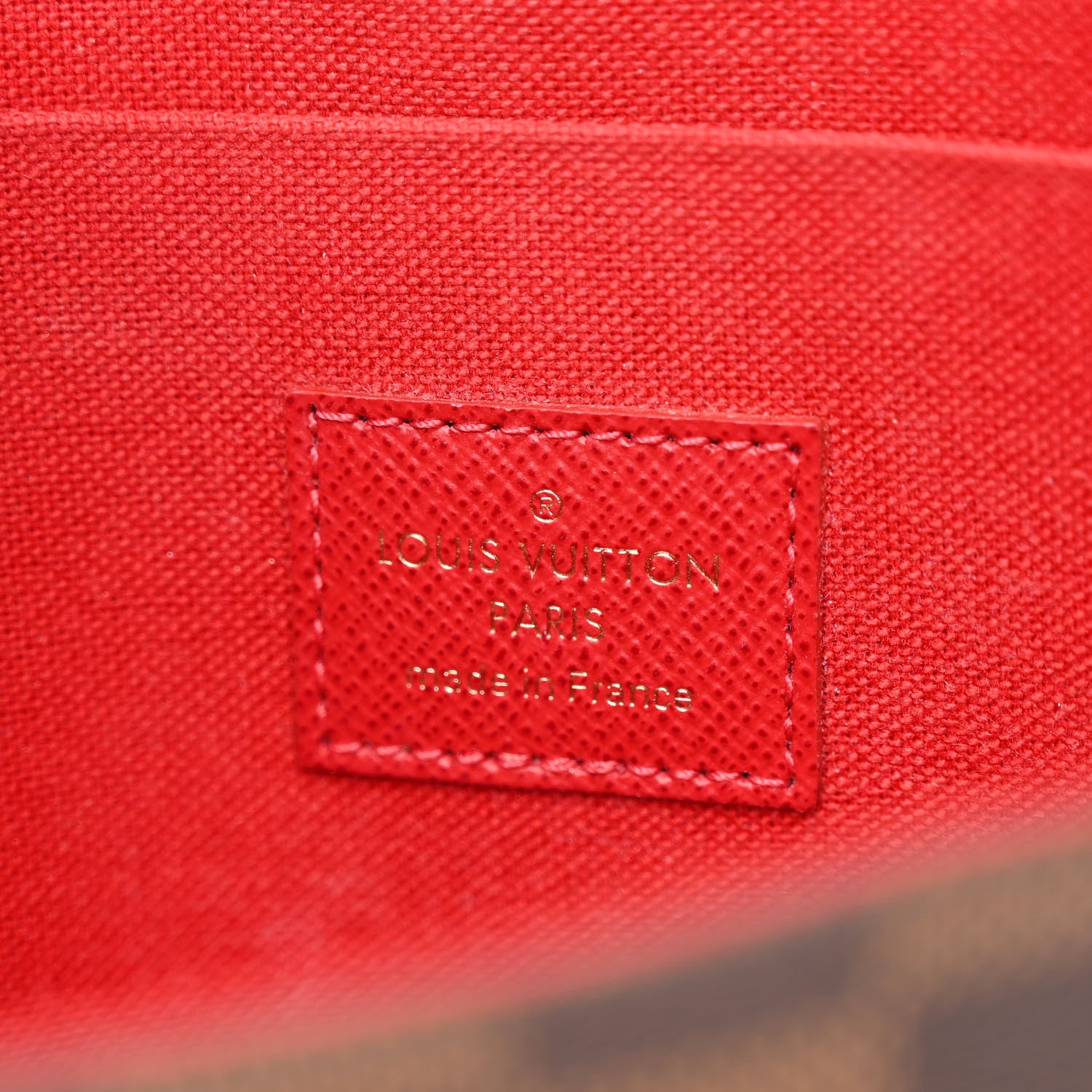 Louis Vuitton Damier Ebene Pochette Felicie Chain Wallet 6 of 9