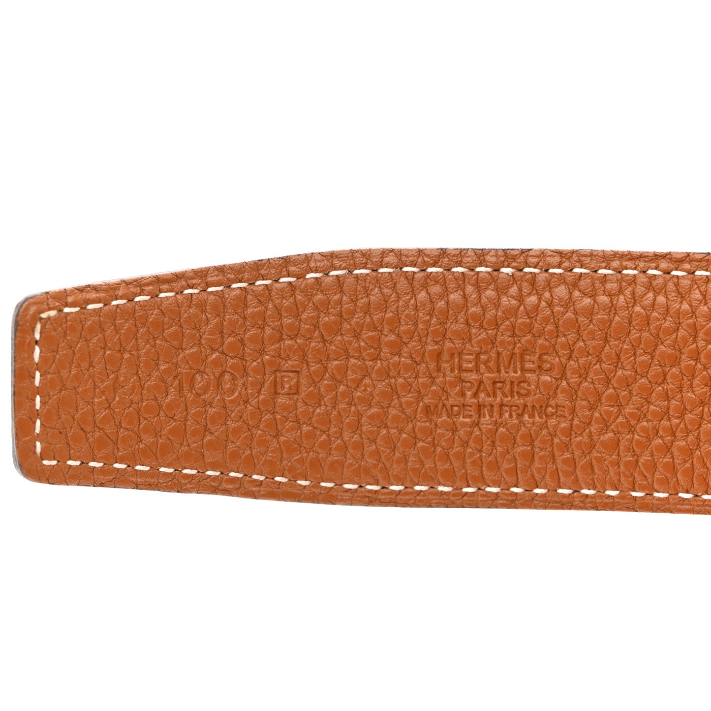 Box Togo 32mm Enamel Quizz H Belt 100 40 Black Gold